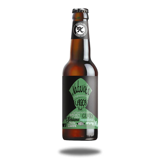 Natavota Lager — Italian Craft Lager, (5.2%) - 330ml