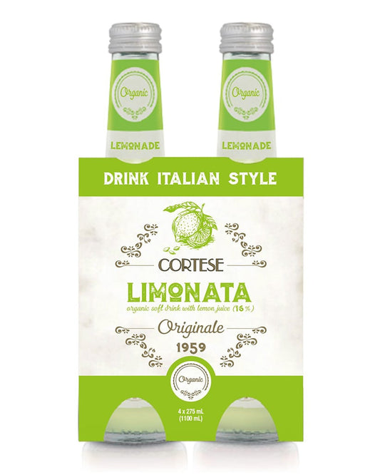 Premium Italian Sparkling Lemonade in 4-Pack